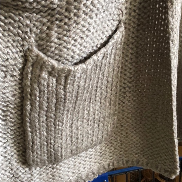 TAUPE CARDIGAN SWEATER - Picture 7 of 9